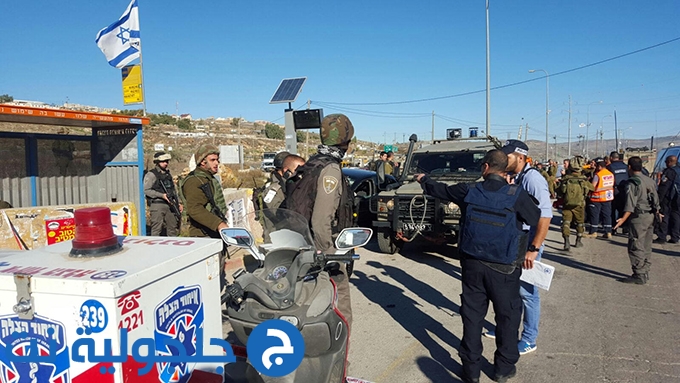 إصابة 3 جنود اسرائيليين في عملية دهس جنوب نابلس