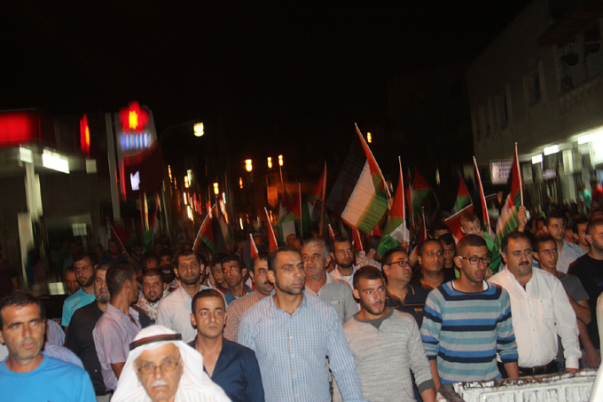 النهضة الشبابية تنظم مسيرة حاشدة في عرابة وتدعو الى حراك جماهيري واسع