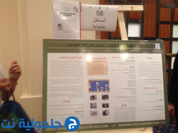 مدرسة المستقبل تشارك في معرض الابحاث العلمية الاول للصفوف السادسة للمدارس العربية الابتدائية