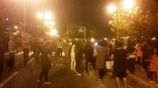 تظاهرة للمواطنين العرب بعد مصرع الطالبة ندى ابداح