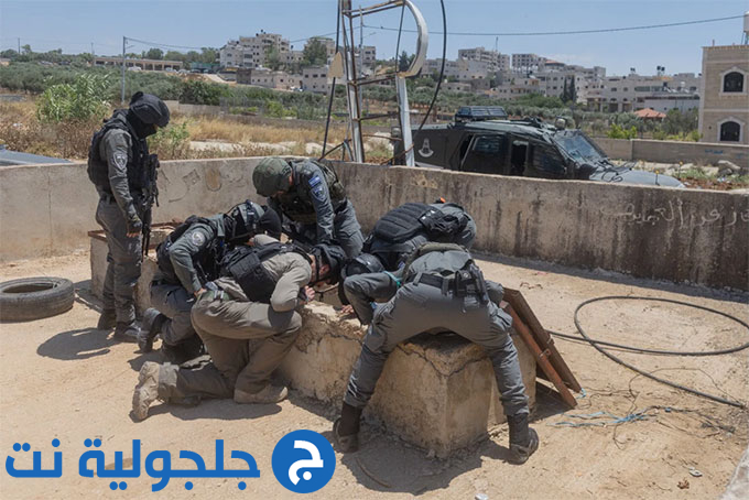 العثور على أسلحة داخل بئر مياه في قرية الجيب قرب القدس