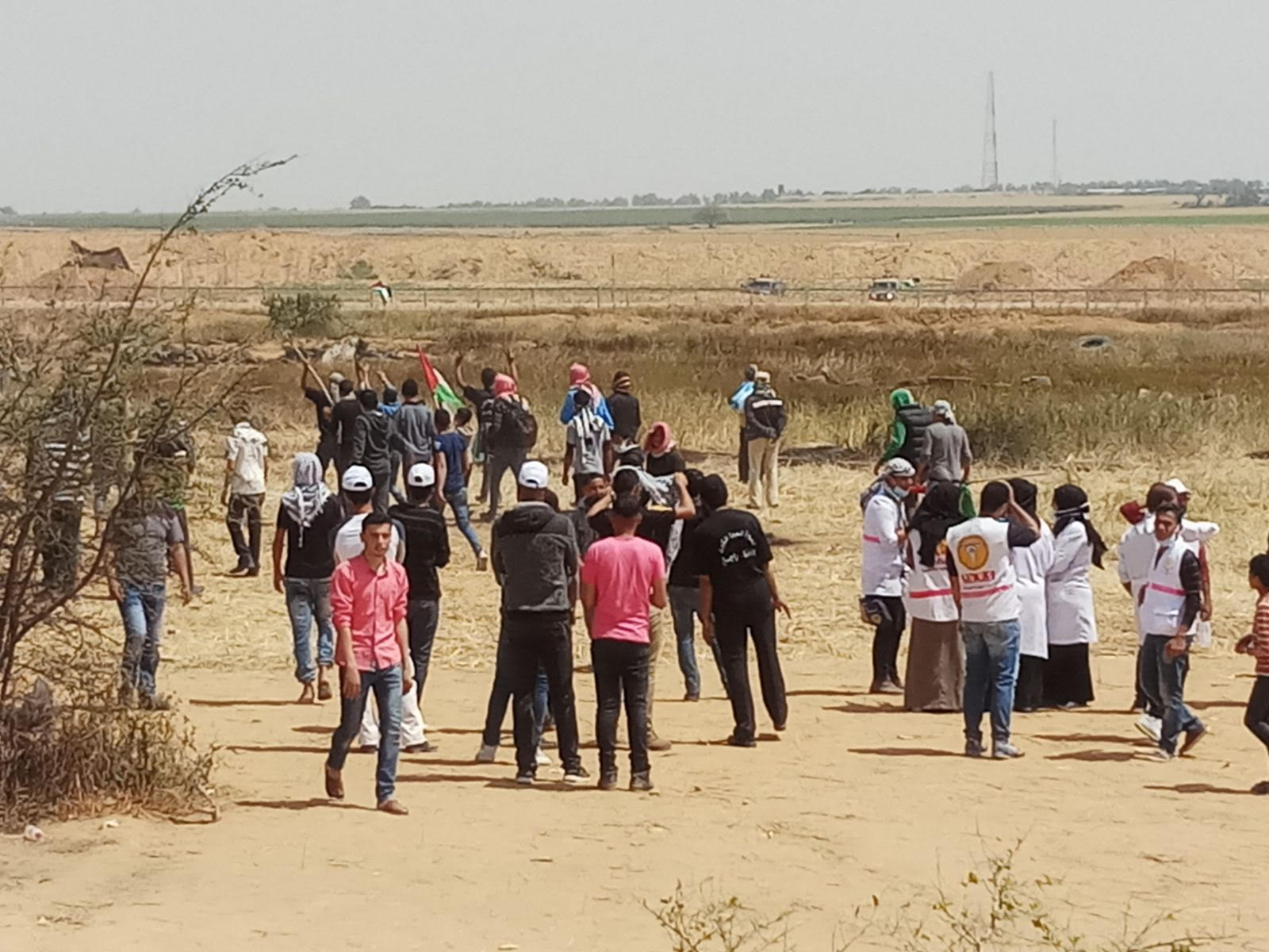 جمعة الكاوتشوك: إصابات في تجدد اعتداءات الجيش الاسرائيلي