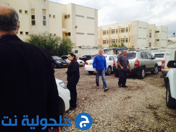 اطلاق نار على سيارة معلم في الثانوية الجديدة في كفر قاسم