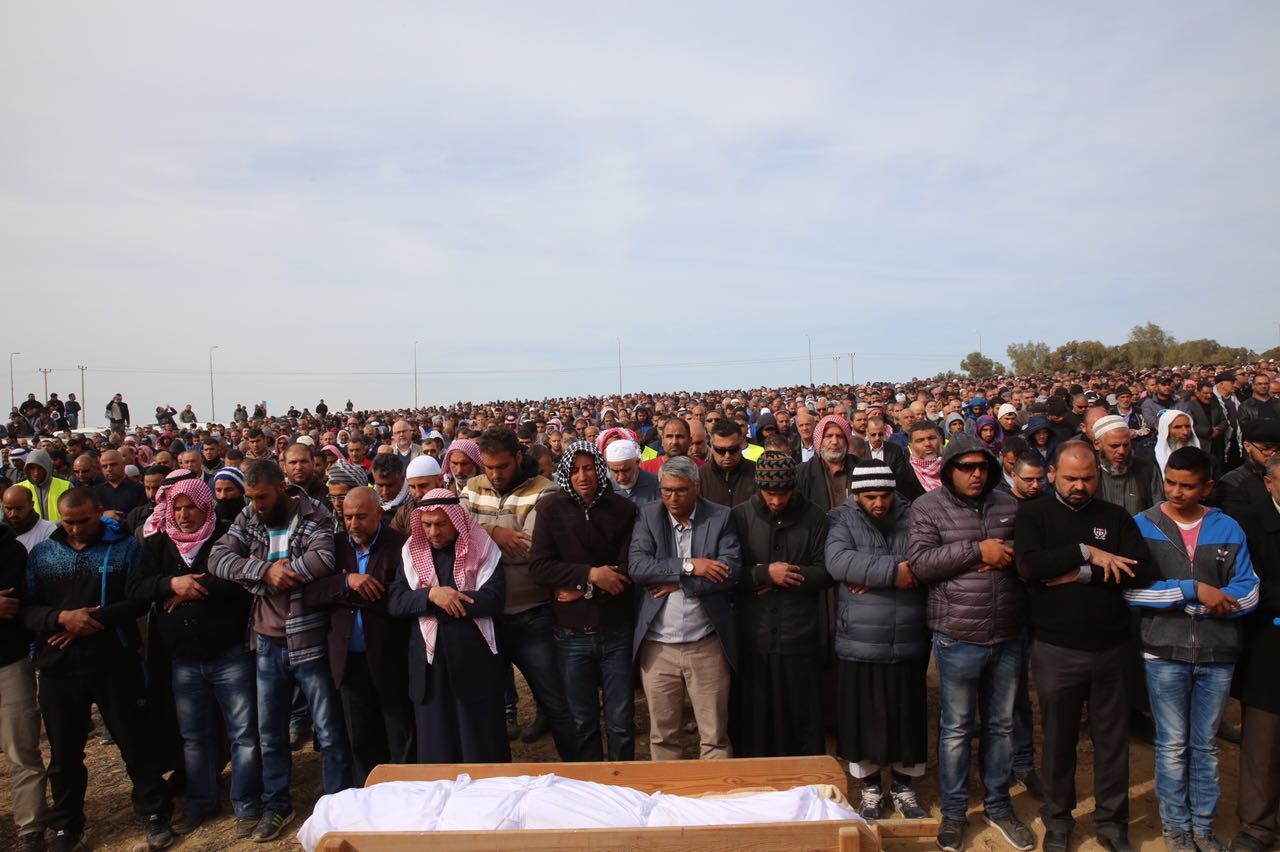  انطلاق مراسم جنازة الشهيد يعقوب ابو القيعان