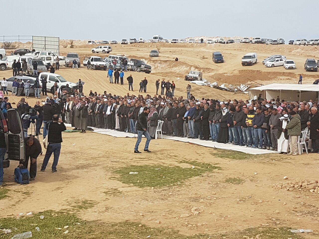  انطلاق مراسم جنازة الشهيد يعقوب ابو القيعان