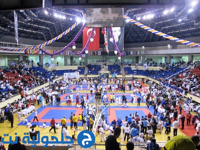شباب من المثلث الجنوبي  في بطولة تركيا المفتوحة  للكراتية