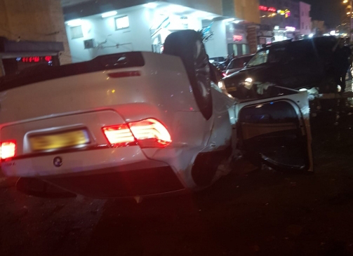 حادث طرق في مدينة الطيرة يسفر عن اصابة ثلاثة اشخاص احدهم بجراح خطيرة