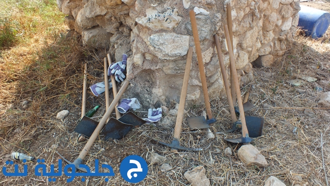 حملة تنظيف الخان في جلجولية 