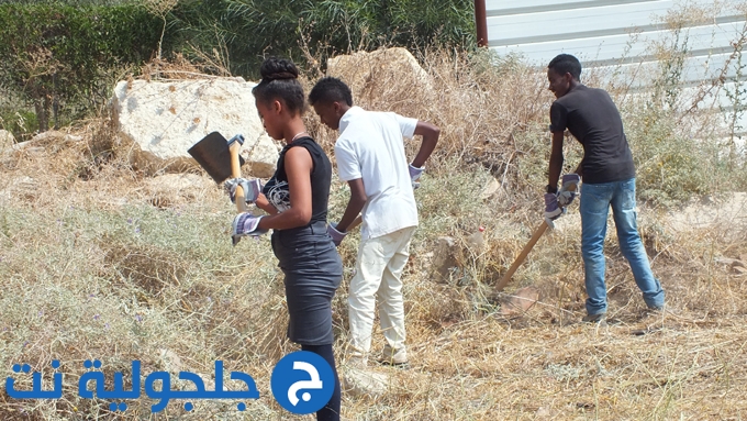 حملة تنظيف الخان في جلجولية 