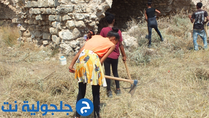 حملة تنظيف الخان في جلجولية 