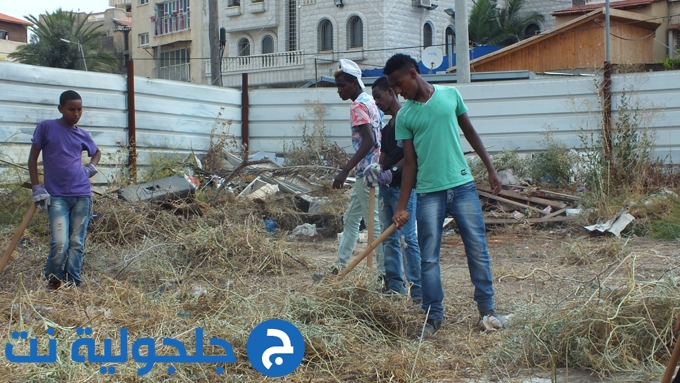 حملة تنظيف الخان في جلجولية 