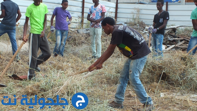 حملة تنظيف الخان في جلجولية 