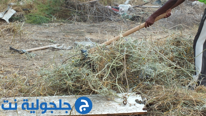 حملة تنظيف الخان في جلجولية 