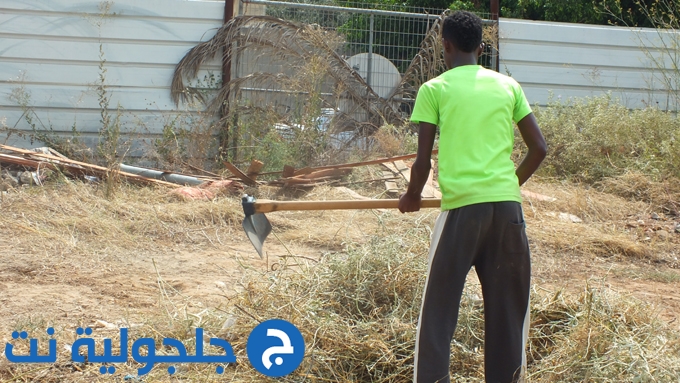 حملة تنظيف الخان في جلجولية 