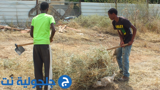 حملة تنظيف الخان في جلجولية 