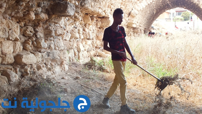 حملة تنظيف الخان في جلجولية 