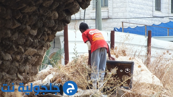 حملة تنظيف الخان في جلجولية 