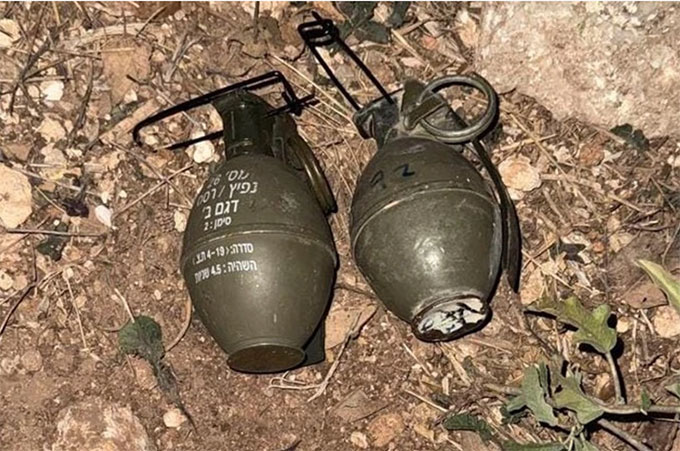 ضبط كمية كبيرة من الأسلحة قرب ابطن واعتقال مشتبه من بسمة طبعون