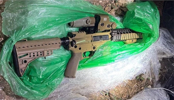 ضبط كمية كبيرة من الأسلحة قرب ابطن واعتقال مشتبه من بسمة طبعون