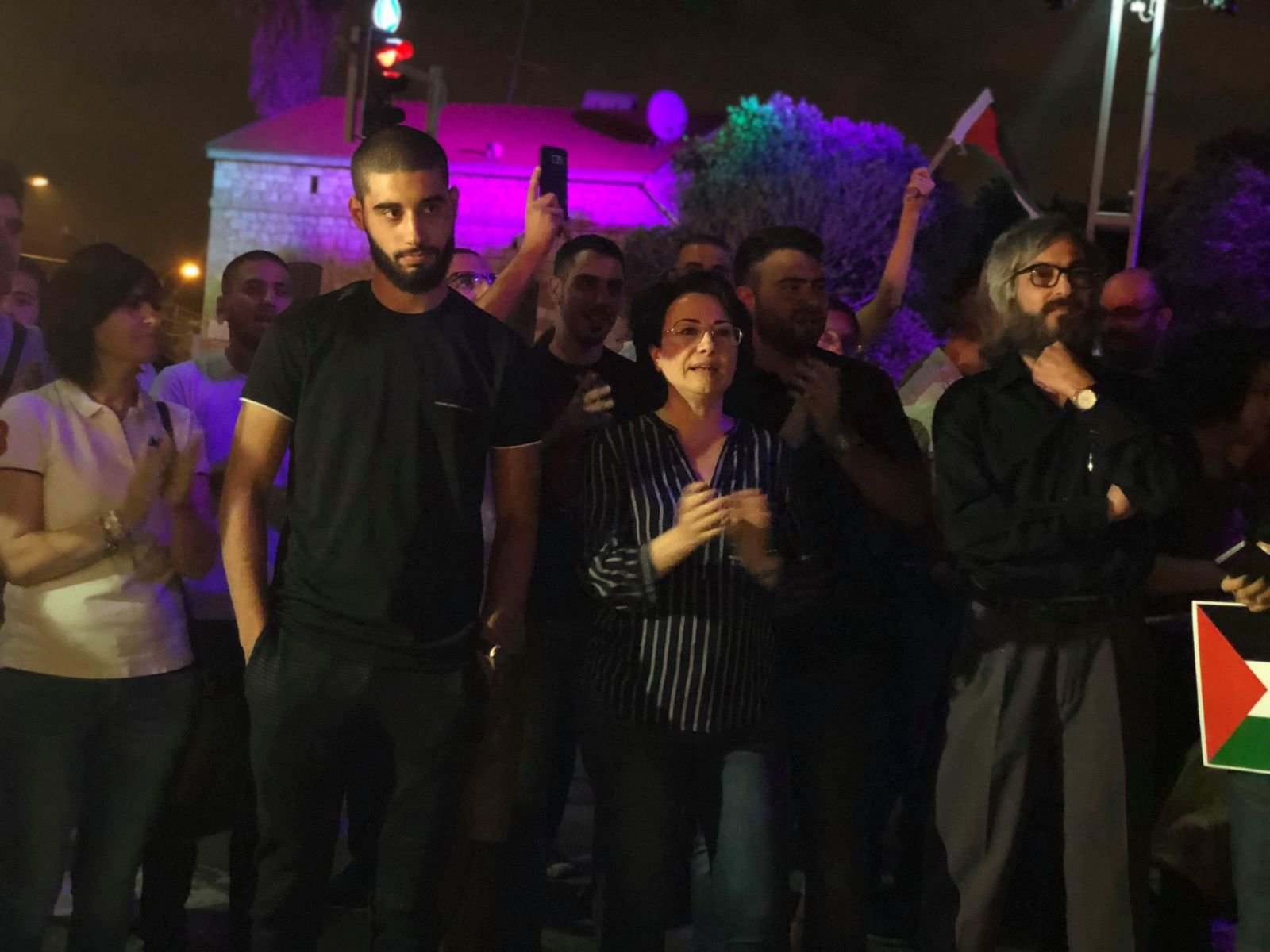 حراك حيفا ينطلق في مظاهرة من حيفا إلى غزة