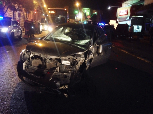 اصابة خمسة اشخاص بجراح متفاونة في حادث طرق 