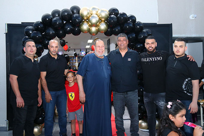 افتتاح بوتيك  VINO BRAND للملابس الرجالية في جلجولية 