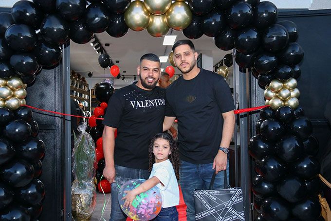 افتتاح بوتيك  VINO BRAND للملابس الرجالية في جلجولية 