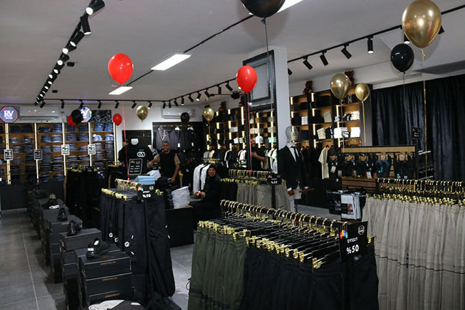 افتتاح بوتيك  VINO BRAND للملابس الرجالية في جلجولية 