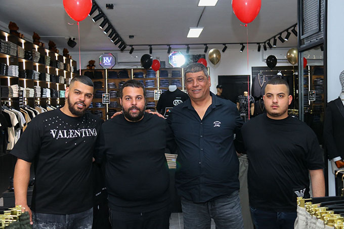 افتتاح بوتيك  VINO BRAND للملابس الرجالية في جلجولية 