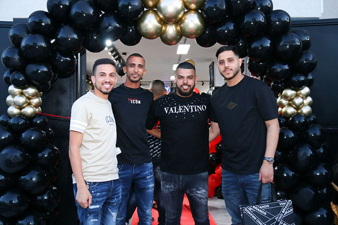 افتتاح بوتيك  VINO BRAND للملابس الرجالية في جلجولية 