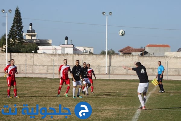 فريق هبوعيل كفر برا يتغلب على هبوعيل جلجولية