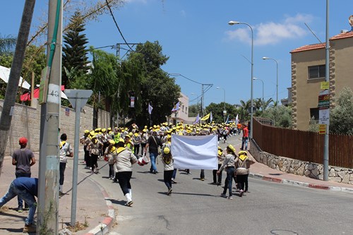 كفرقرع تستقبل المسيرة الكشفية السنوية