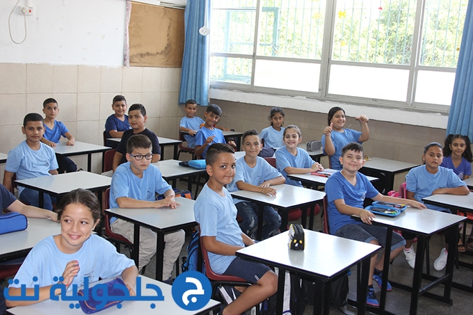افتتاح العام الدراسي في مدارس جلجولية