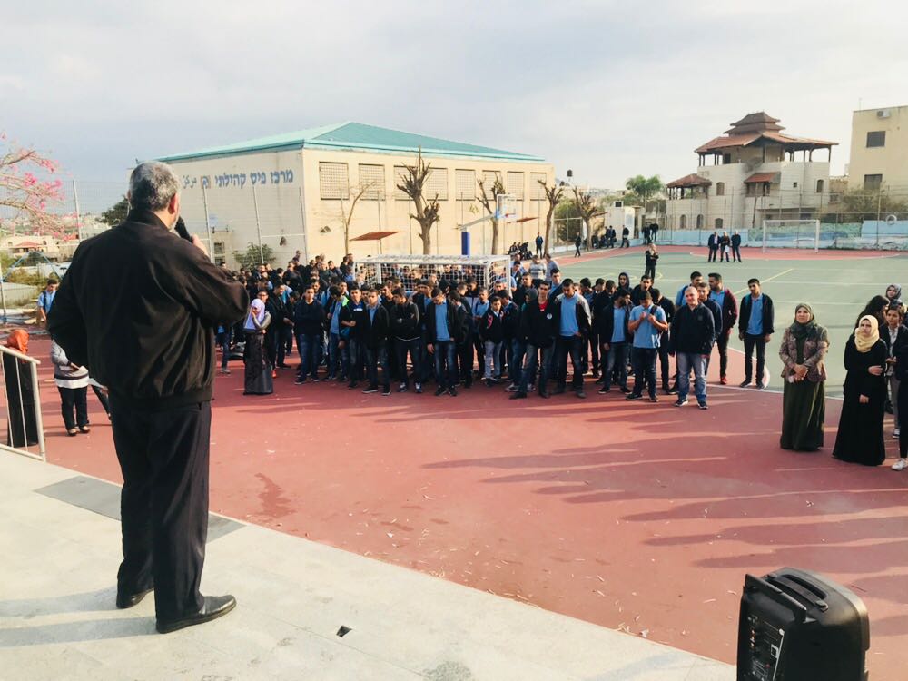 يوم مهيب وعرس ديني في المدرسة الثانوية الشاملة في  كفر قاسم