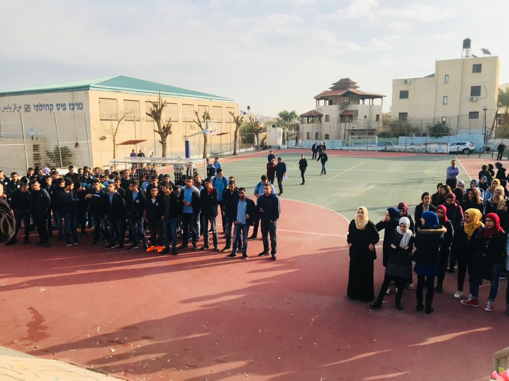 يوم مهيب وعرس ديني في المدرسة الثانوية الشاملة في  كفر قاسم