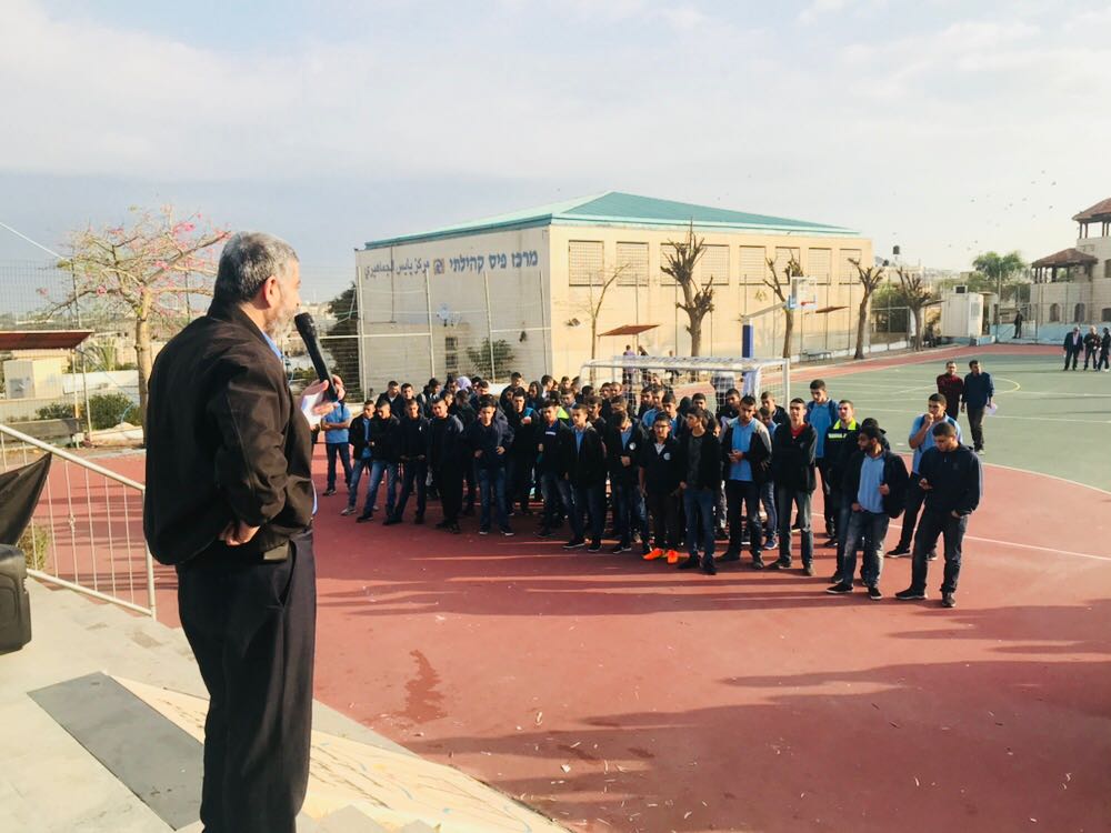 يوم مهيب وعرس ديني في المدرسة الثانوية الشاملة في  كفر قاسم