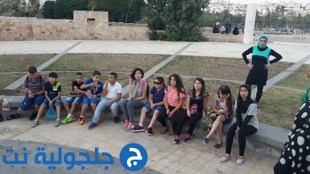انطلاق طلاب مخيم الأردن  الفوج 11  الى العاصمة عمان