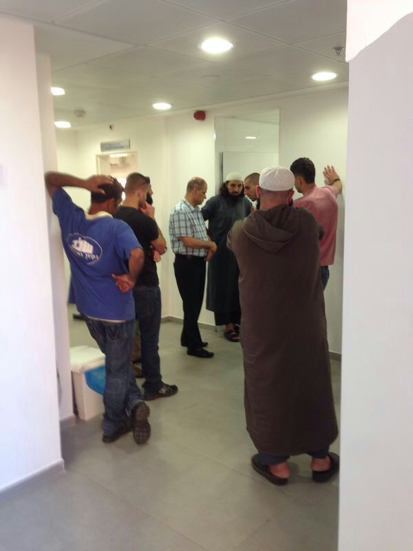 افتتاح مصلى الاخوه في مستشفى مئير في كفار سابا