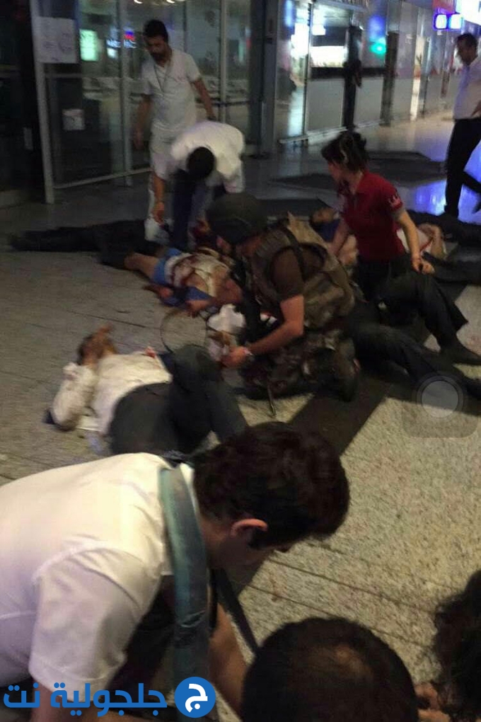 فيديو: 28 قتيلا و60 جريحاً في 3 تفجيرات بمطار اسطنبول