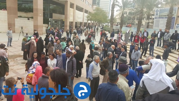 فيديو: مسيرة ومظاهرة شعبية دعما لعتير وأم الحيران 