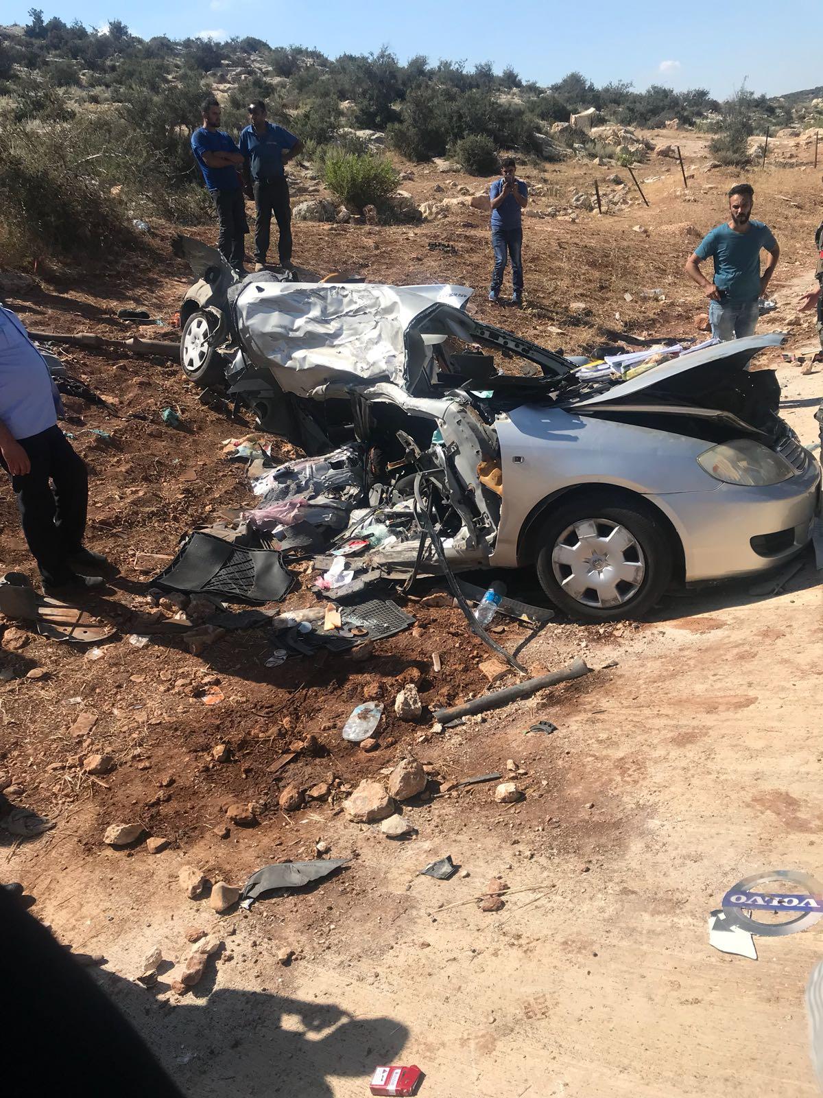 مصرع طالبين وإصابة خطيرة بحادث طرق قرب جنين