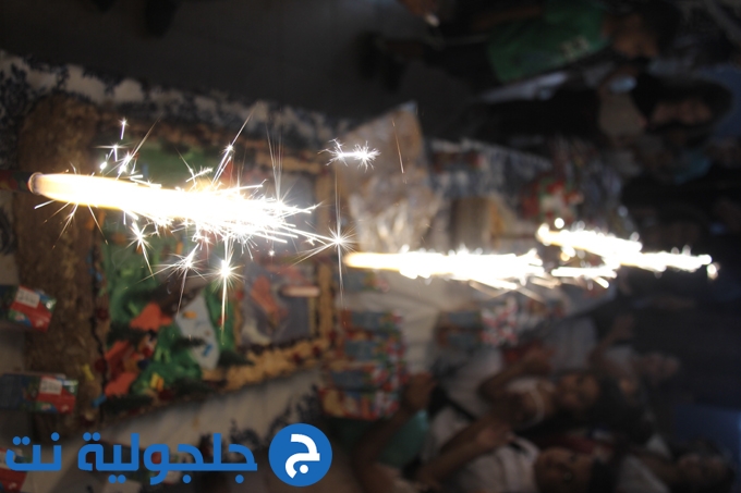 عيد ميلاد جماعي في صف طيور الجنة في روضة فرسان الاوائل في جلجولية