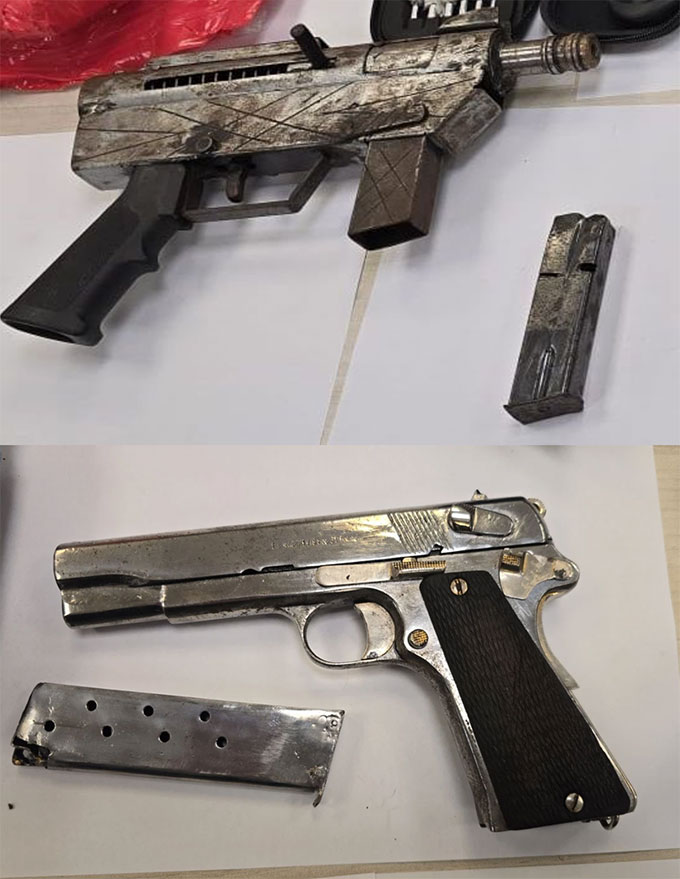 ضبط أسلحة في سخنين واعتقال شاب 