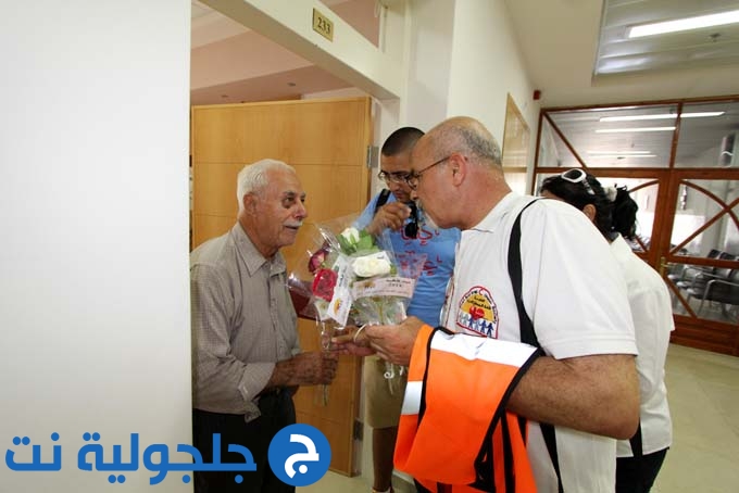 جمعية اتحاد المسعفين العرب تزور جرحى غزة في القدس‎
