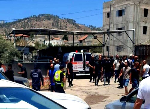 مقتل الشاب محمد عبد الهادي بعد تعرضه لإطلاق النار في اكسال