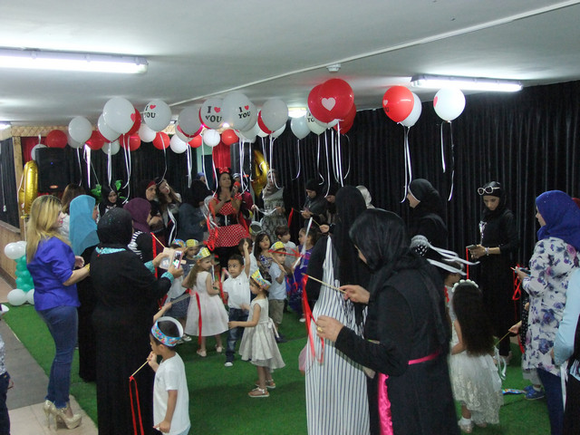عيد ميلاد جماعي في صف رواد المستقبل في روضة فرسان الاوائل