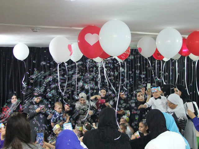 عيد ميلاد جماعي في صف رواد المستقبل في روضة فرسان الاوائل