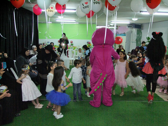 عيد ميلاد جماعي في صف رواد المستقبل في روضة فرسان الاوائل
