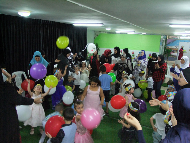 عيد ميلاد جماعي في صف رواد المستقبل في روضة فرسان الاوائل