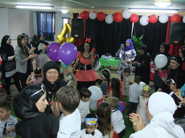 عيد ميلاد جماعي في صف رواد المستقبل في روضة فرسان الاوائل